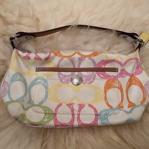 COACH Mini Rainbow Purse